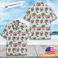 Santa Flamingo Hawaiian - Adult & Kids T-Shirts, Sweatshirts & Hoodies apparel design preview 1