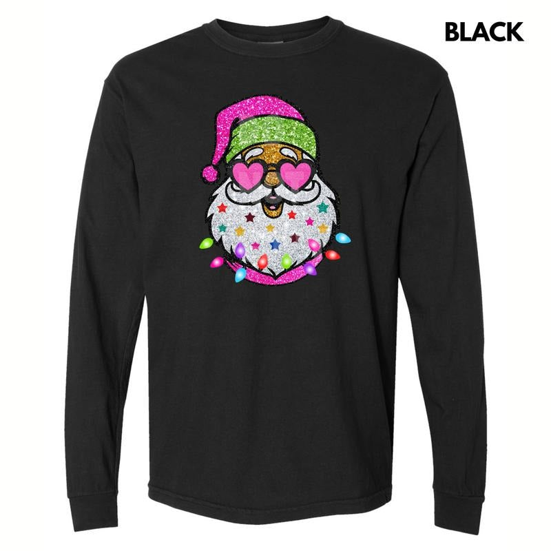 Santa Sunnies Comfort Colors - Adult & Kids T-Shirts, Sweatshirts & Hoodies apparel design preview 1