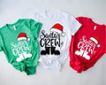 Santa'S Crew Matching Family Winter Cousin Gathering - Adult & Kids T-Shirts, Sweatshirts & Hoodies apparel design preview 1