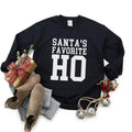 Santa'S Favorite Ho Funny Santa Best Friend Casual - Adult & Kids T-Shirts, Sweatshirts & Hoodies apparel design preview 1