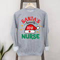 Santa'S Favorite ICU Nurse Intensive Care Unit - Adult & Kids T-Shirts, Sweatshirts & Hoodies apparel design preview 1