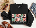 Santa'S Favorite Nurse Matching Nursing School Xmas - Adult & Kids T-Shirts, Sweatshirts & Hoodies apparel design preview 1