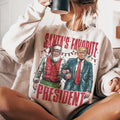 Santa'S Favorite President File Humorous Trump Casual - Adult & Kids T-Shirts, Sweatshirts & Hoodies apparel design preview 1