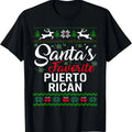 Santa'S Favorite Puerto Rican Ugly Family - Adult & Kids T-Shirts, Sweatshirts & Hoodies apparel design preview 1