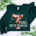 Santa'S Hot Mess Martini Coquette Drink Espresso - Adult & Kids T-Shirts, Sweatshirts & Hoodies apparel design preview 1