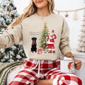 Santas Favorite Labrador Retriever Yelow Lab Black - Adult & Kids T-Shirts, Sweatshirts & Hoodies apparel design preview 1