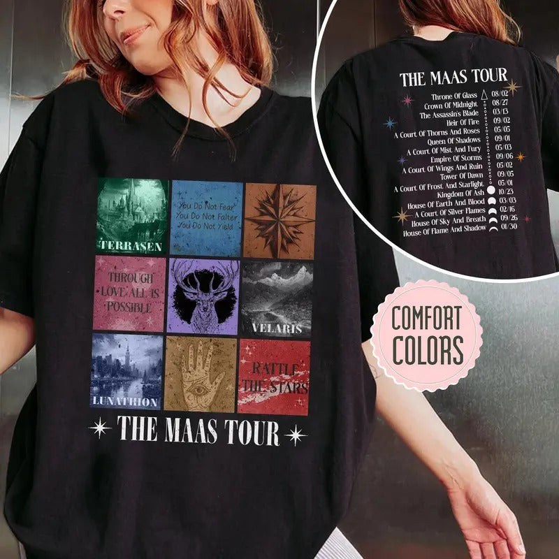 Sarah J. Maas Er Tour ACOTAR Crescent City Throne - Adult & Kids T-Shirts, Sweatshirts & Hoodies apparel design preview 1