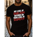Sarcasm Print Short Sleeve Comfy Casual Breathable - Adult & Kids T-Shirts, Sweatshirts & Hoodies apparel design preview 1