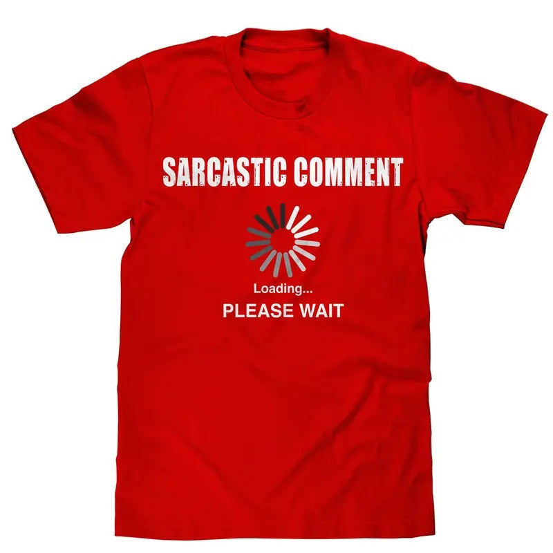 Sarcastic Comment Red - Adult & Kids T-Shirts, Sweatshirts & Hoodies apparel design preview 1