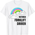 Sarcastic Work Retired Forklift Driver Menswear Top - Adult & Kids T-Shirts, Sweatshirts & Hoodies apparel design preview 1