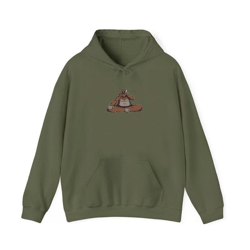 Sassy Sasquach Sm0king Classic Cotton - Adult & Kids T-Shirts, Sweatshirts & Hoodies apparel design preview 1