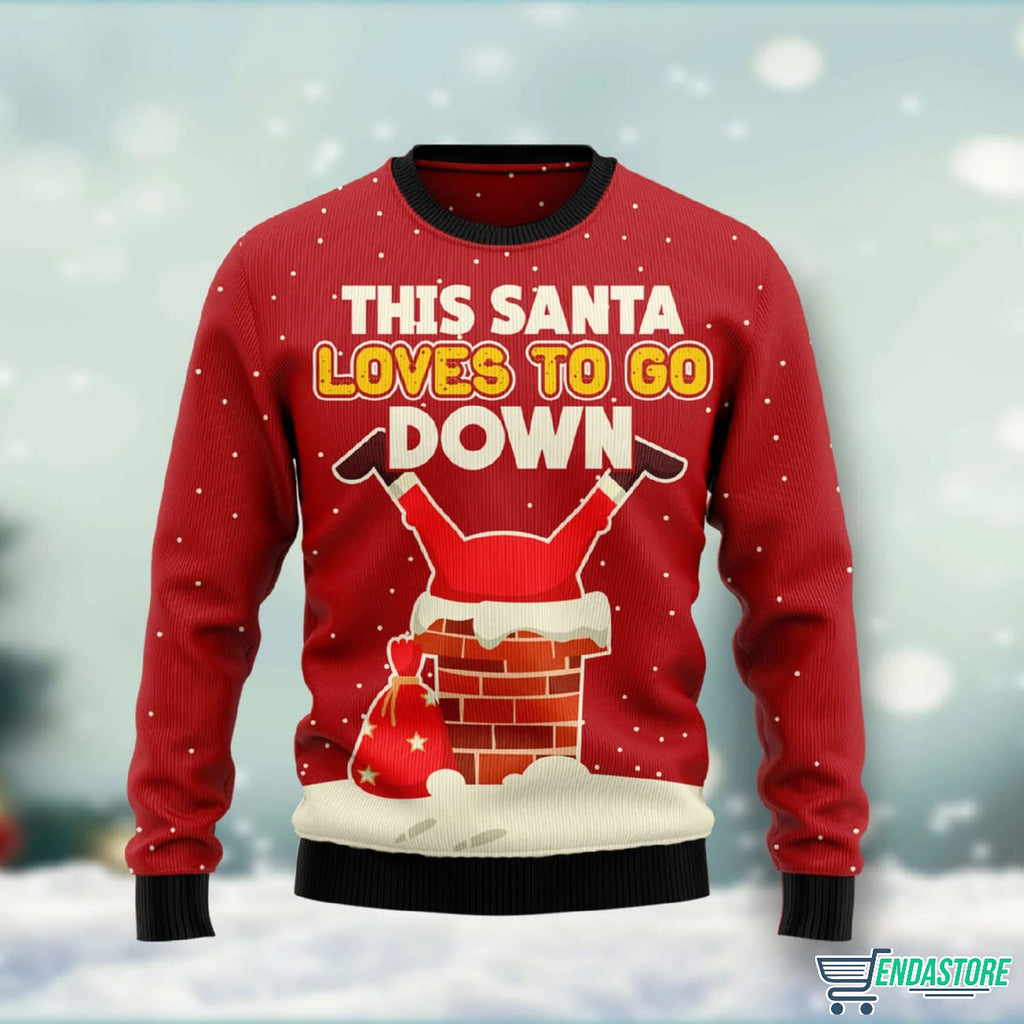 Satan Claus 3D Ugly Christmas Sweater - Holiday Gift product image