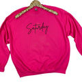 Saturday Cursive 'NLB' - Adult & Kids T-Shirts, Sweatshirts & Hoodies apparel design preview 1