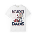 Saturdays Are Dads Riding Mower Dad Humor - Adult & Kids T-Shirts, Sweatshirts & Hoodies apparel design preview 1