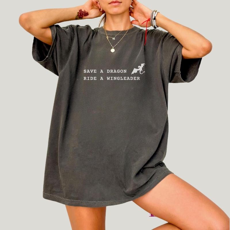 Save Dragon Ride Wingleader Fourth Wing Xaden Riorson - Adult & Kids T-Shirts, Sweatshirts & Hoodies apparel design preview 1