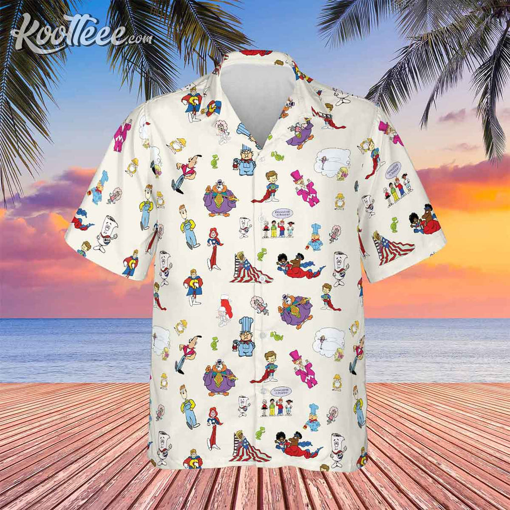 Schoolhouse Rock Hawaiian - Adult & Kids T-Shirts, Sweatshirts & Hoodies apparel design preview 1