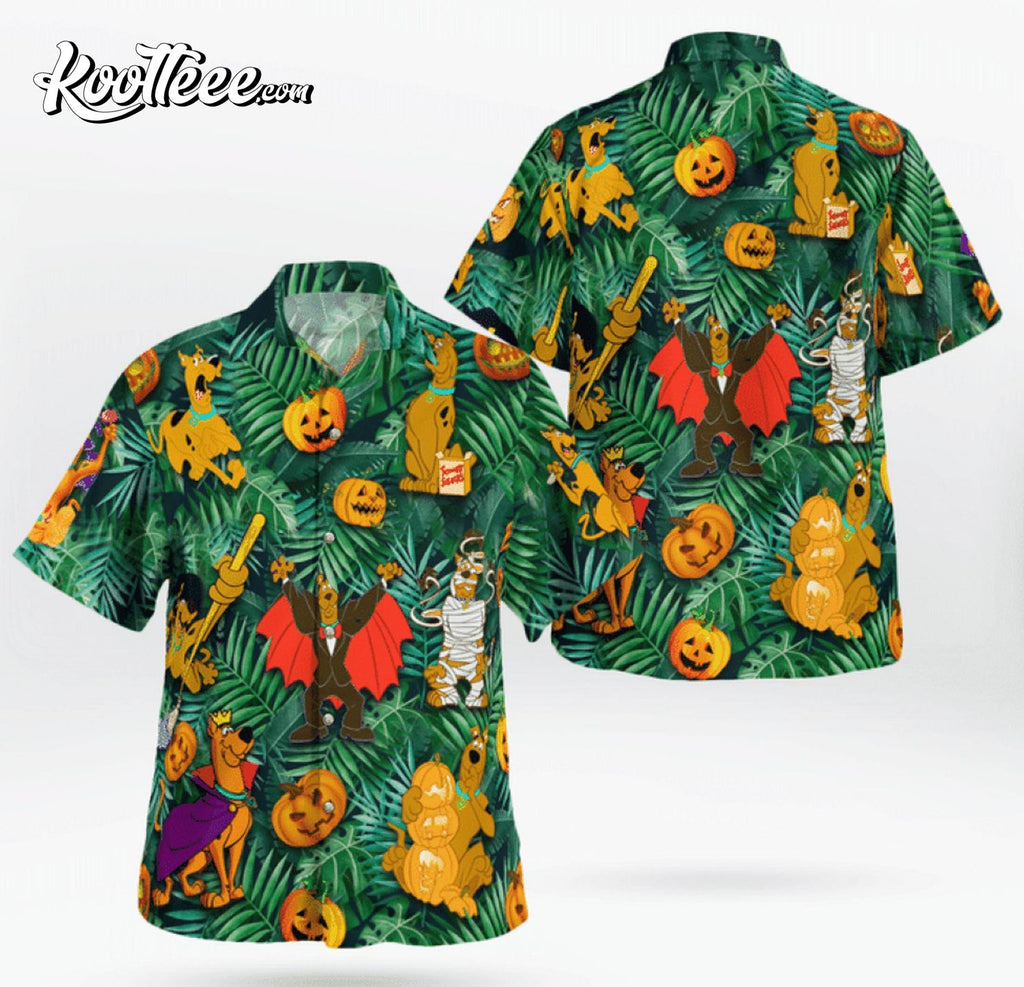 Scooby Doo Halloween Costume Hawaiian - Adult & Kids T-Shirts, Sweatshirts & Hoodies apparel design preview 1