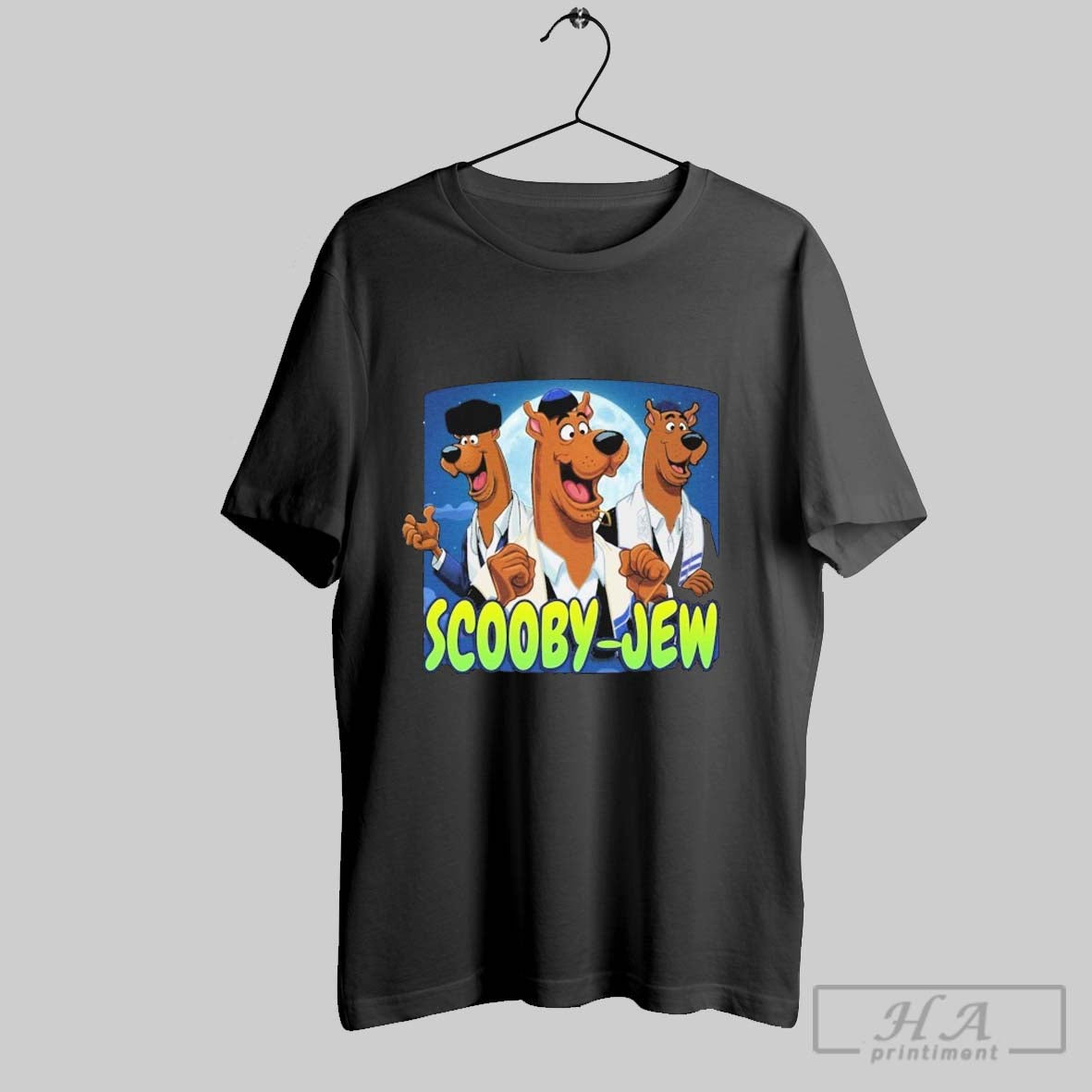Scooby Jew Doo - Adult & Kids T-Shirts, Sweatshirts & Hoodies apparel design preview 1