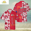 Kansas City Chiefs Hawaiian Custom Football Gift - Adult & Kids T-Shirts, Sweatshirts & Hoodies apparel design preview 1