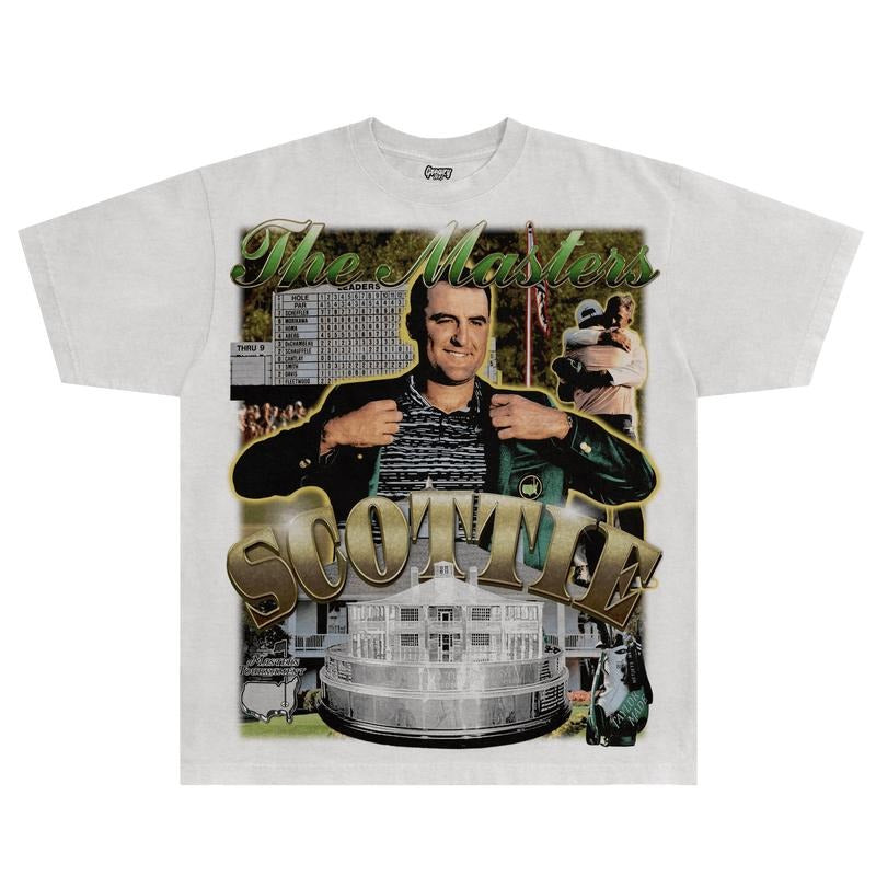 Scottie Scheffler Masters Vintage Sport Fan - Adult & Kids T-Shirts, Sweatshirts & Hoodies apparel design preview 1