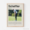 Scottie Scheffler Poster Golf PGA Tour Wall Art - Adult & Kids T-Shirts, Sweatshirts & Hoodies apparel design preview 1
