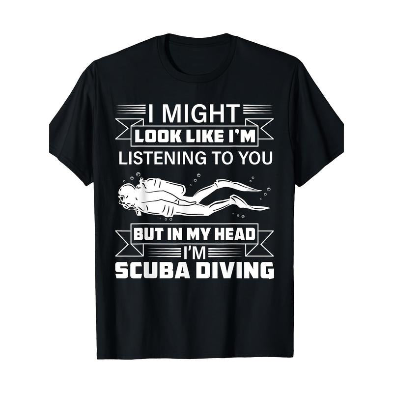 Scuba Diving Ocean Swimmer Lover Underwater Diver - Adult & Kids T-Shirts, Sweatshirts & Hoodies apparel design preview 1
