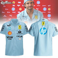 Scuderia Ferrari 2024 F1 Miami Grand Prix Hawaiian - Adult & Kids T-Shirts, Sweatshirts & Hoodies apparel design preview 1