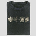 Sea Shells 90s Vintage Retro Y2k Ocean Shell Lovers - Adult & Kids T-Shirts, Sweatshirts & Hoodies apparel design preview 1