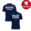 Seahawks Beast Mode NFC 2026 Two Sided - Adult & Kids T-Shirts, Sweatshirts & Hoodies apparel design preview 1