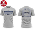 Seahawks King Of The NFC Champions 2025 Two Sided - Adult & Kids T-Shirts, Sweatshirts & Hoodies apparel design preview 1