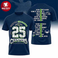 Seahawks NFC West Division Champs 2026 Print Two - Adult & Kids T-Shirts, Sweatshirts & Hoodies apparel design preview 1