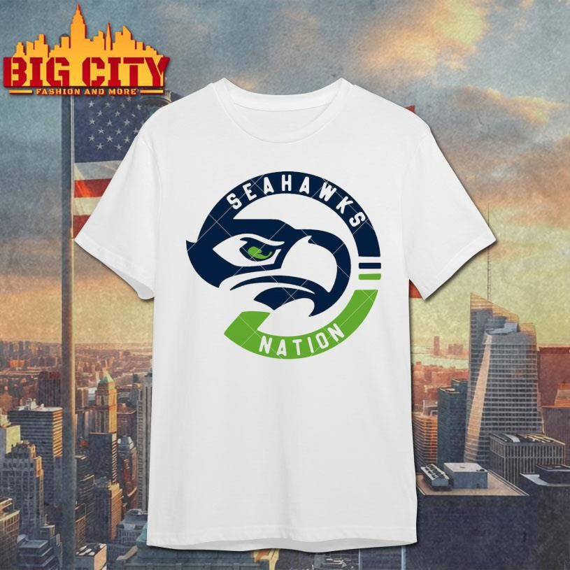 Seahawks Nation Logo - Adult & Kids T-Shirts, Sweatshirts & Hoodies apparel design preview 1