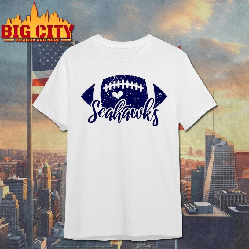 Seahawks with Ball - Adult & Kids T-Shirts, Sweatshirts & Hoodies apparel design preview 1
