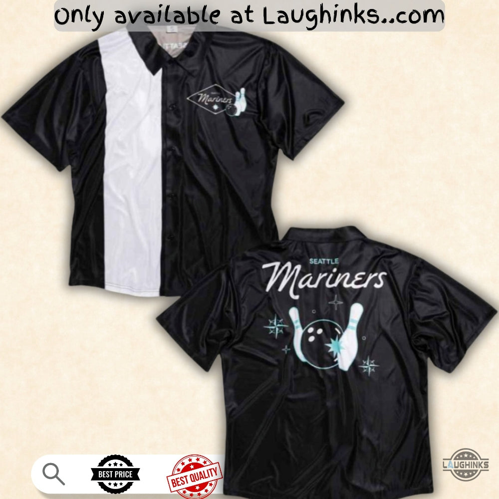 Seattle Mariners Bowling Night Hawaiian Giveaway 2025 - Adult & Kids T-Shirts, Sweatshirts & Hoodies apparel design preview 1