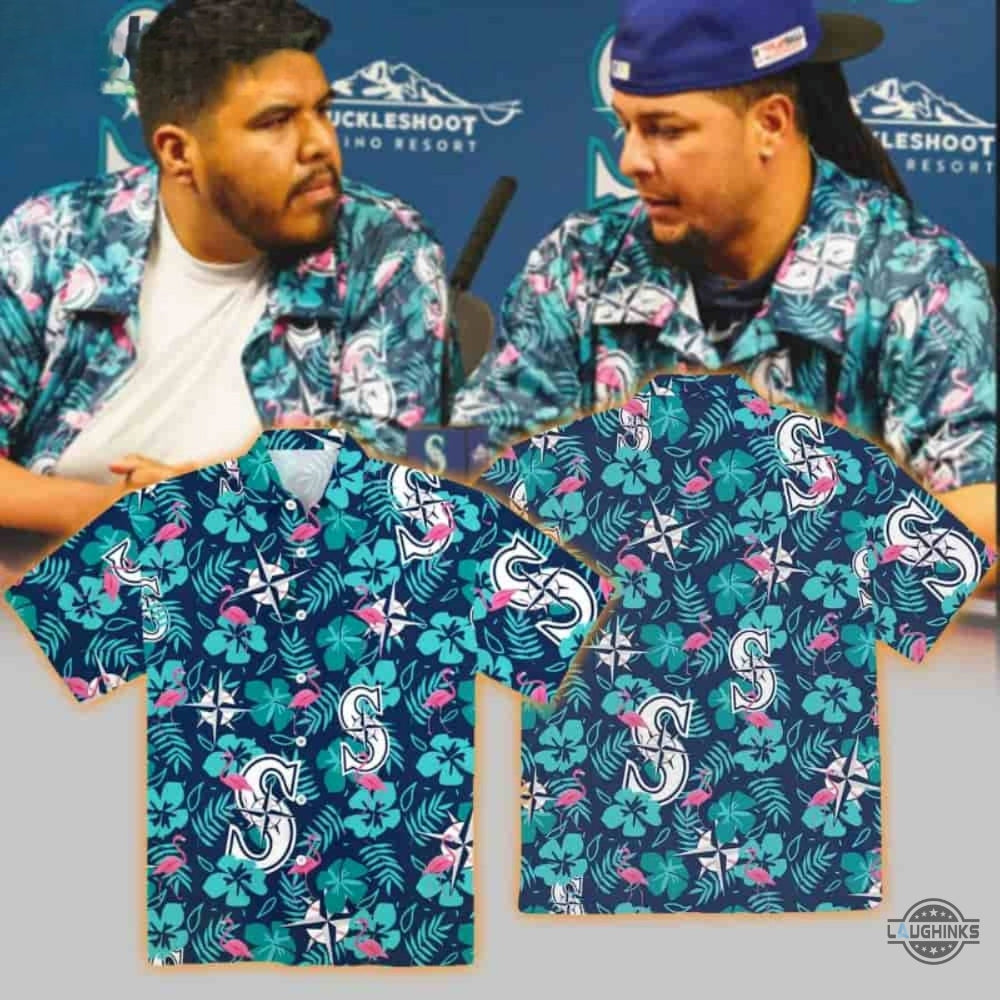 Seattle Mariners Hawaiian Night 2024 NEW - Adult & Kids T-Shirts, Sweatshirts & Hoodies apparel design preview 1