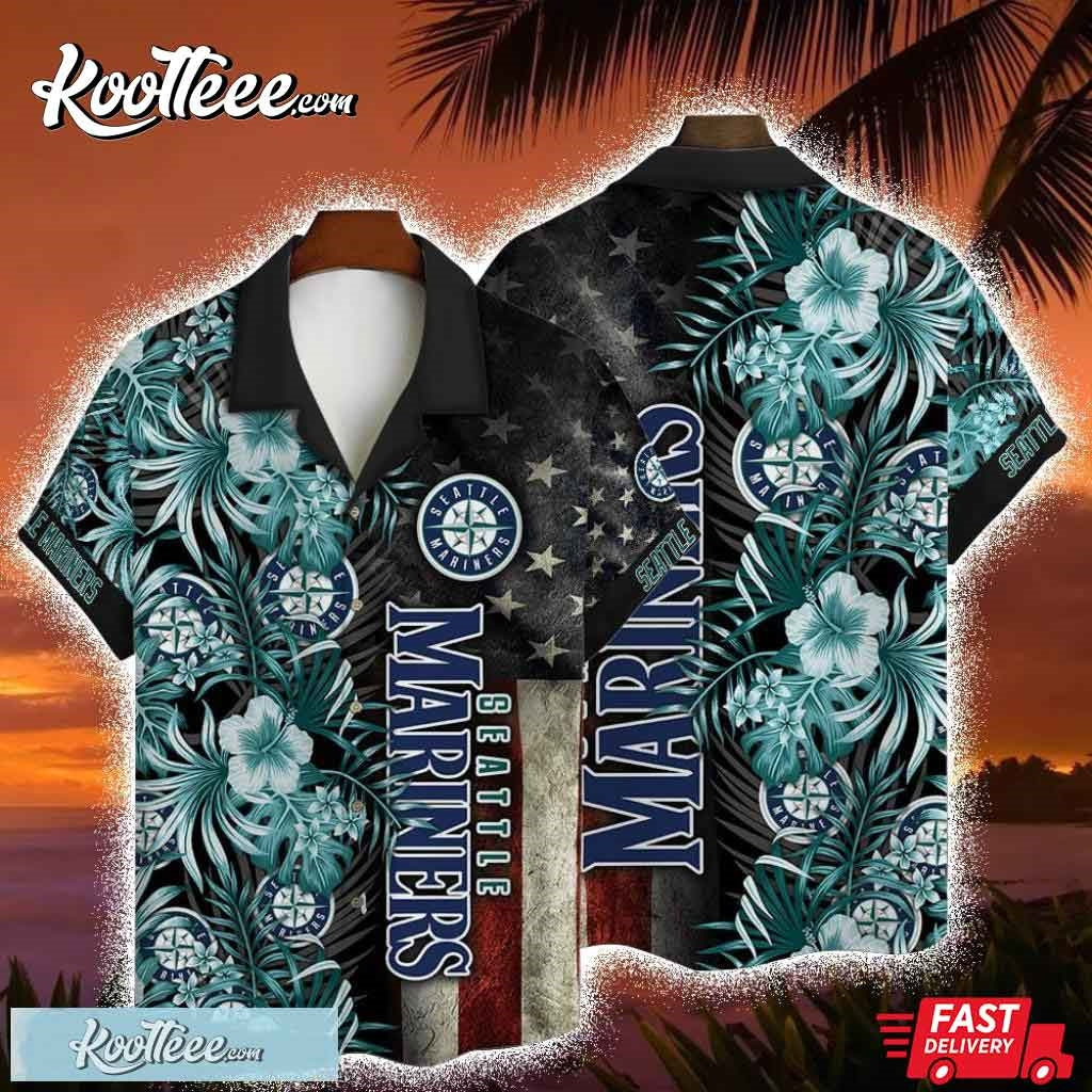 Seattle Mariners MLB American Hawaiian - Adult & Kids T-Shirts, Sweatshirts & Hoodies apparel design preview 1