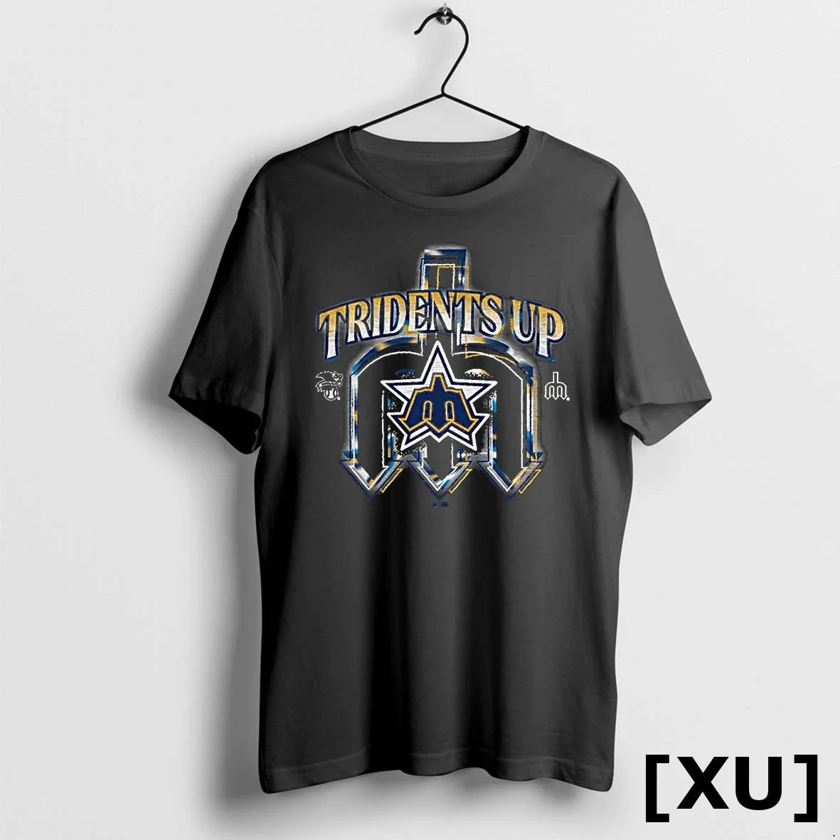 Seattle Mariners Tridents Up Mlb Baseball Regional - Adult & Kids T-Shirts, Sweatshirts & Hoodies apparel design preview 1