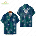 Seattle Mariners Tropical Palm Trees MLB Hawaiian - Adult & Kids T-Shirts, Sweatshirts & Hoodies apparel design preview 1