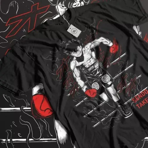 Sendo Hajime No Ippo Boxing Gym Kbg Blak All Size - Adult & Kids T-Shirts, Sweatshirts & Hoodies apparel design preview 1