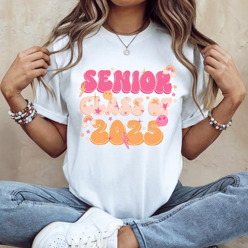 Senior Class 2025 DTF Transfers THIS IS NOT - Adult & Kids T-Shirts, Sweatshirts & Hoodies apparel design preview 1