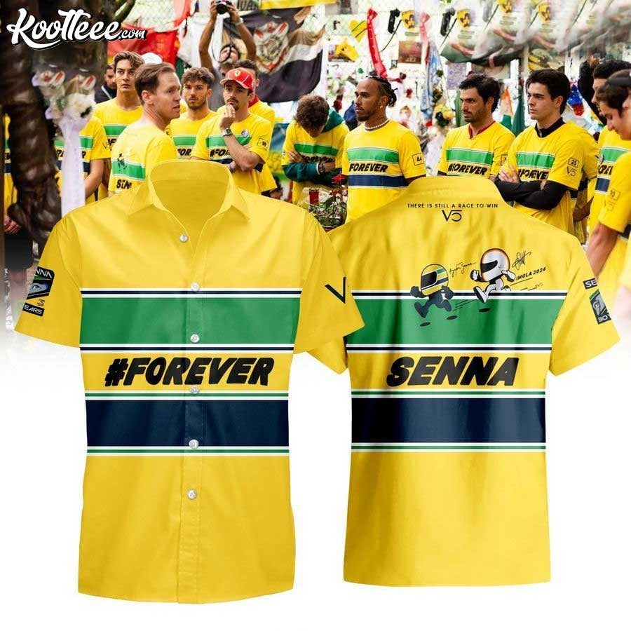 Senna Forever Horizon Chase Hawaiian - Adult & Kids T-Shirts, Sweatshirts & Hoodies apparel design preview 1