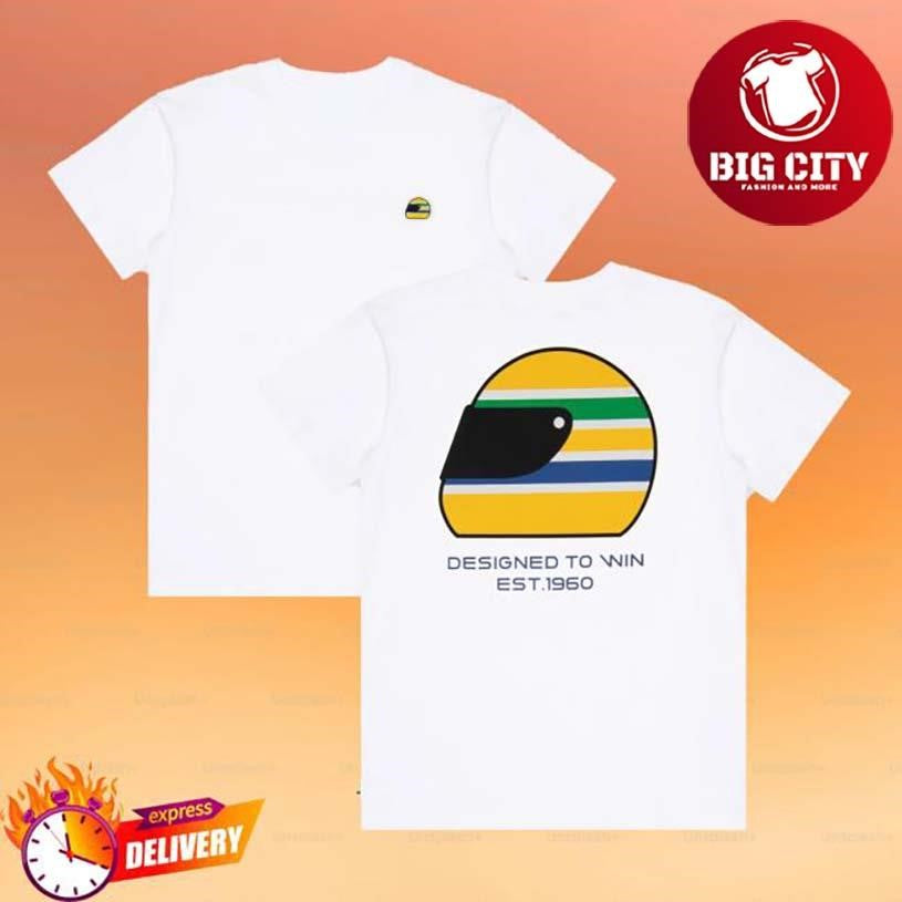 Senna Helmet Two Sided - Adult & Kids T-Shirts, Sweatshirts & Hoodies apparel design preview 1