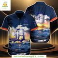 Detroit Tigers Hawaiian Serene Beach Sunset Stylish - Adult & Kids T-Shirts, Sweatshirts & Hoodies apparel design preview 1
