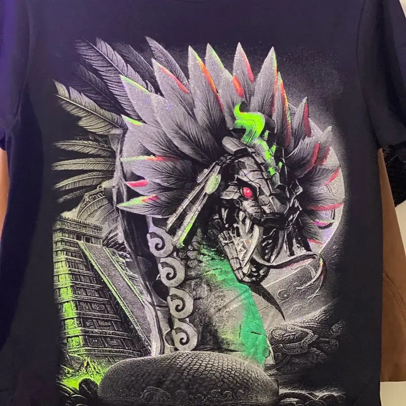 Serpiente Emplumada Man - Adult & Kids T-Shirts, Sweatshirts & Hoodies apparel design preview 1