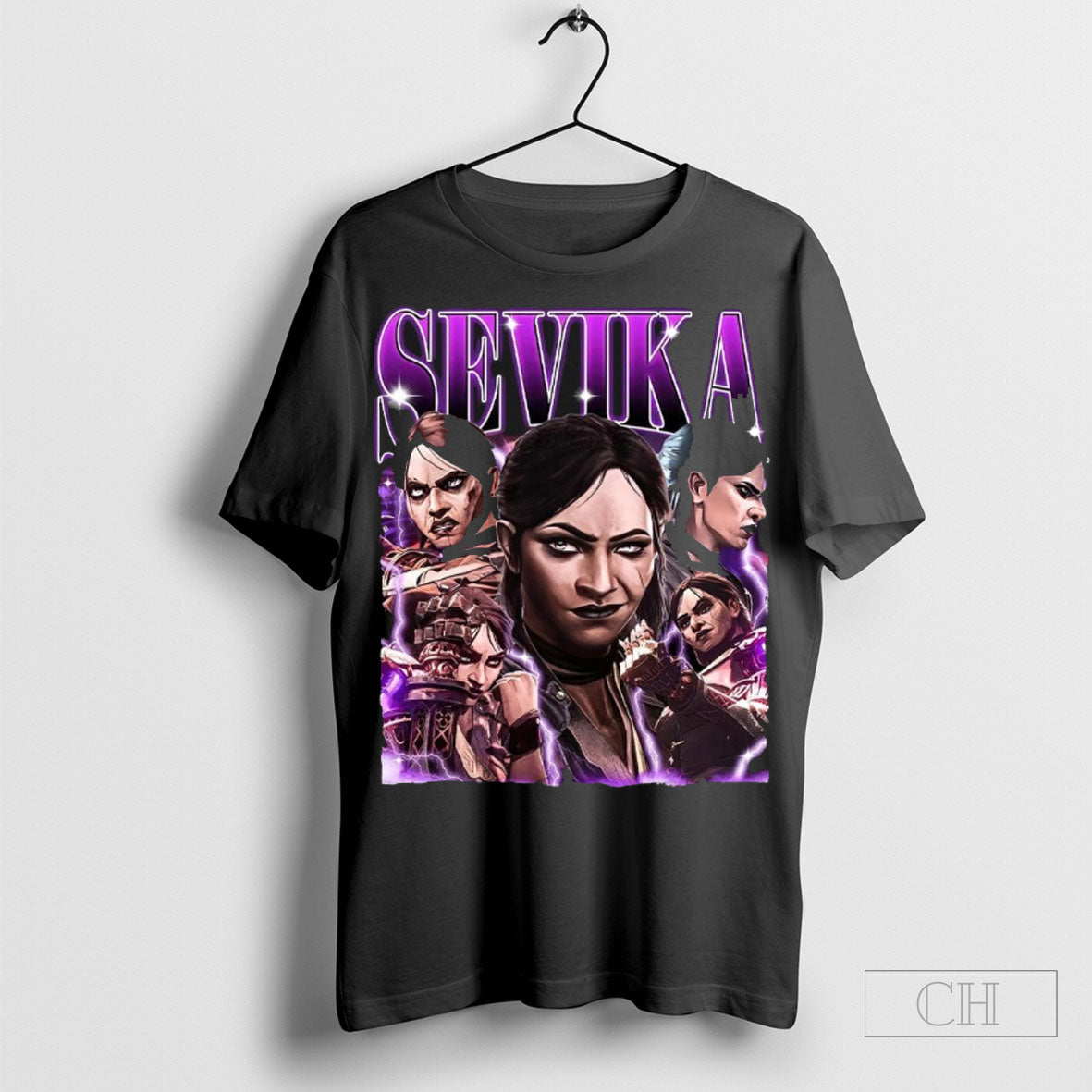 Sevika Arcane 2 Vintage Bootleg 2024 - Adult & Kids T-Shirts, Sweatshirts & Hoodies apparel design preview 1