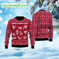 Shades Of Santa Claus Ugly Christmas Sweater - Holiday Gift product image