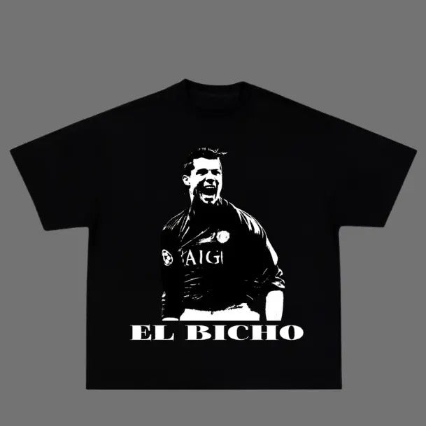 Shadow Ronaldo Vintage Soccer Menswear Womenswear - Adult & Kids T-Shirts, Sweatshirts & Hoodies apparel design preview 1
