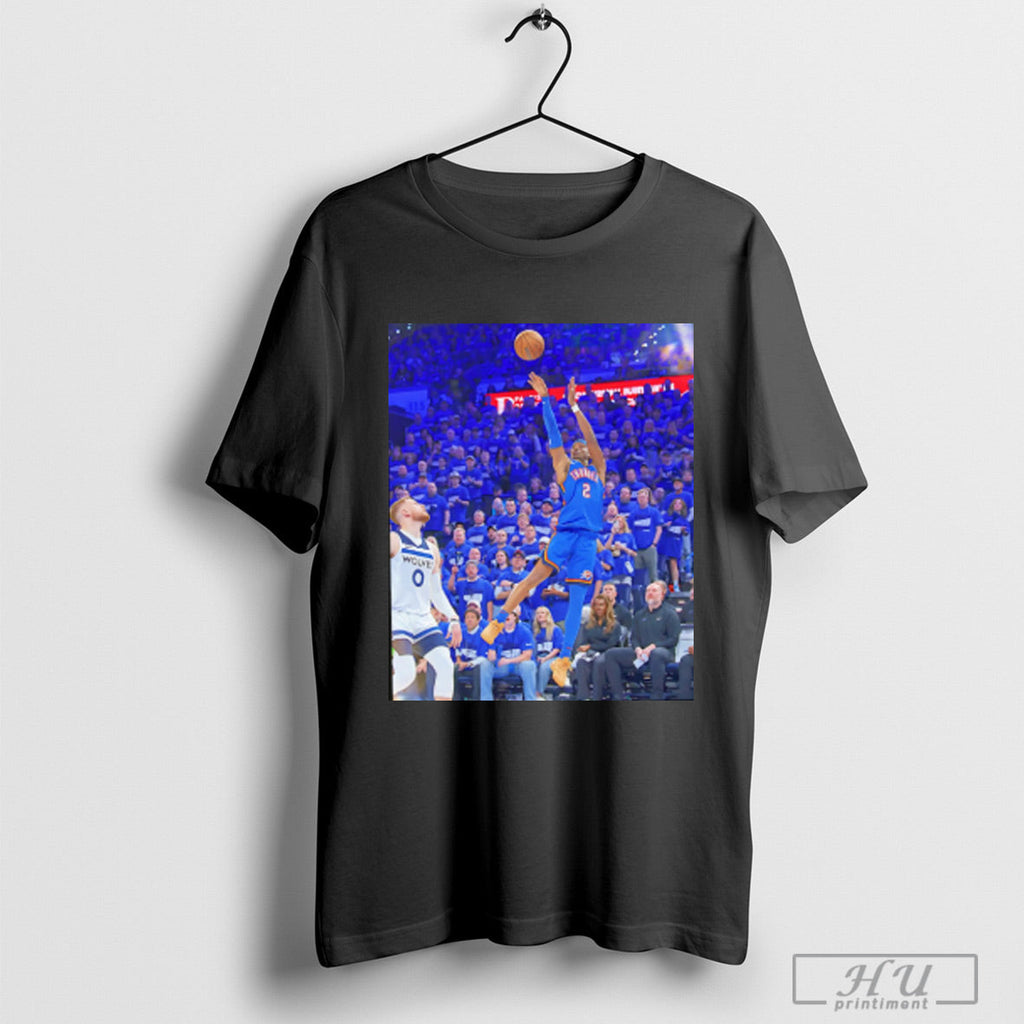 Shai Gilgeous Alexander Oklahoma City Thunder Game - Adult & Kids T-Shirts, Sweatshirts & Hoodies apparel design preview 1
