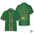 Shamrock And Green Hat Ireland Hawaiian Aloha Summer - Adult & Kids T-Shirts, Sweatshirts & Hoodies apparel design preview 1