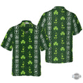Shamrock Irish Symbols Hawaiian Aloha Summer Beach - Adult & Kids T-Shirts, Sweatshirts & Hoodies apparel design preview 1